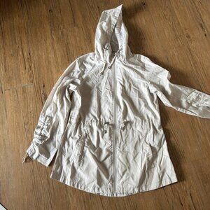 Jones New York Women's Size S Lightweight Windbreaker Jacket Full Zip D219